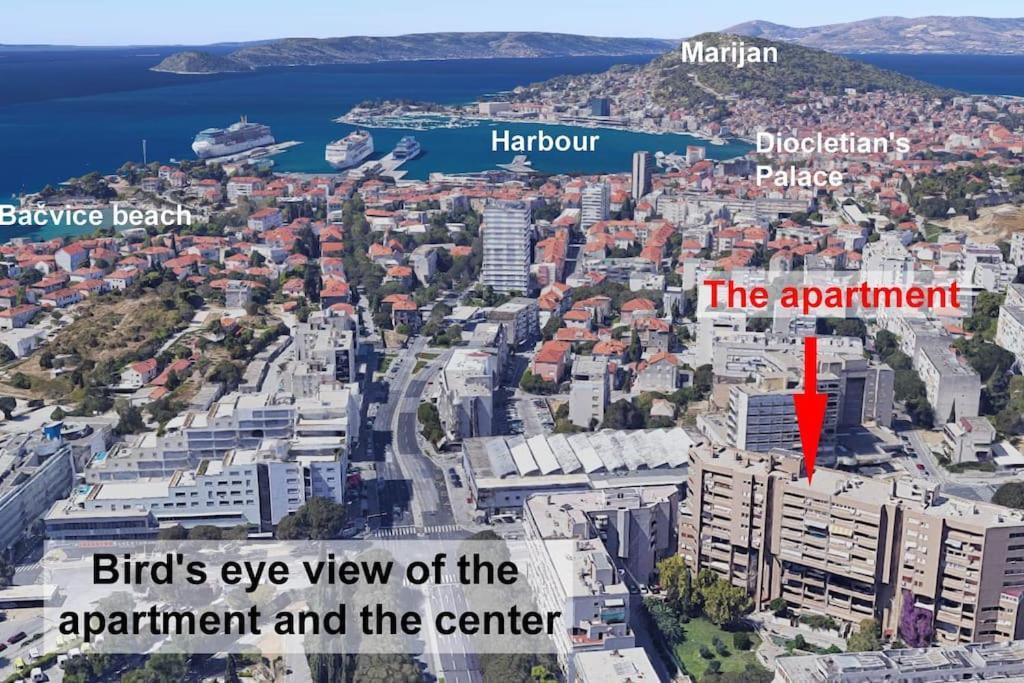 Eurit Apartment Shown In Detail Σπλιτ Εξωτερικό φωτογραφία