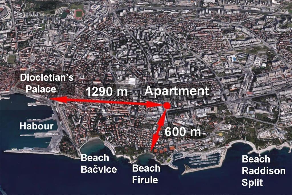 Eurit Apartment Shown In Detail Σπλιτ Εξωτερικό φωτογραφία